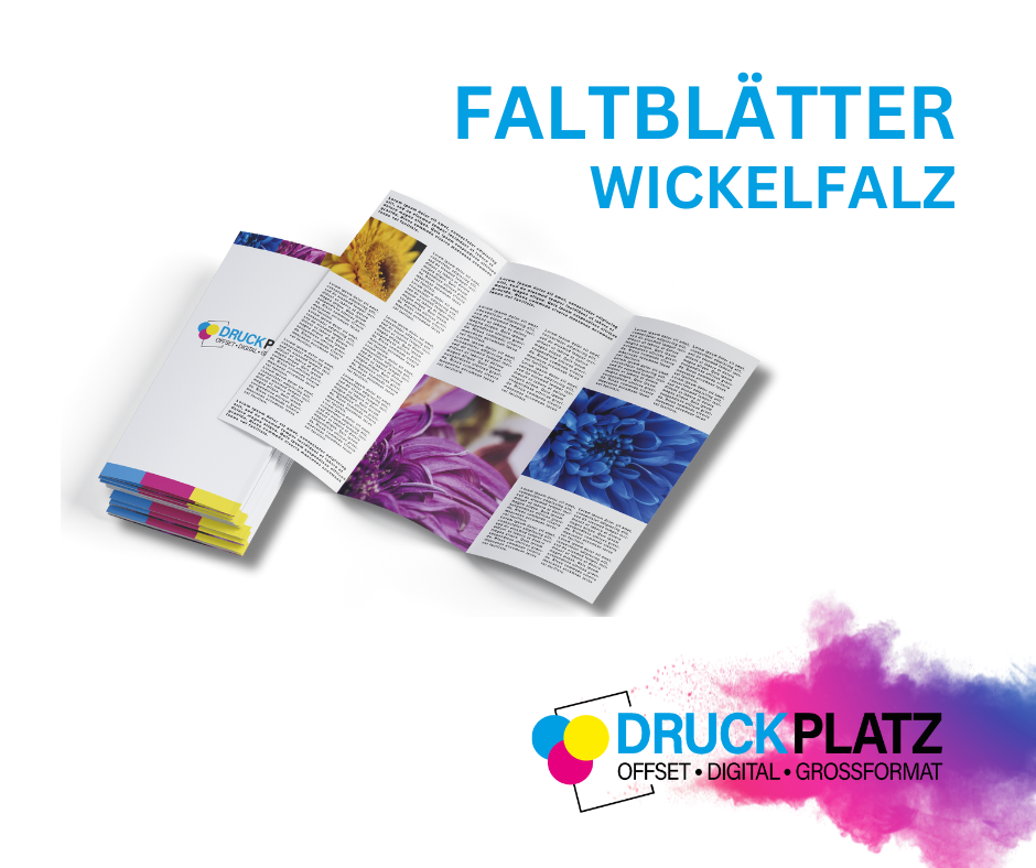 Faltflyer Wickelfalz